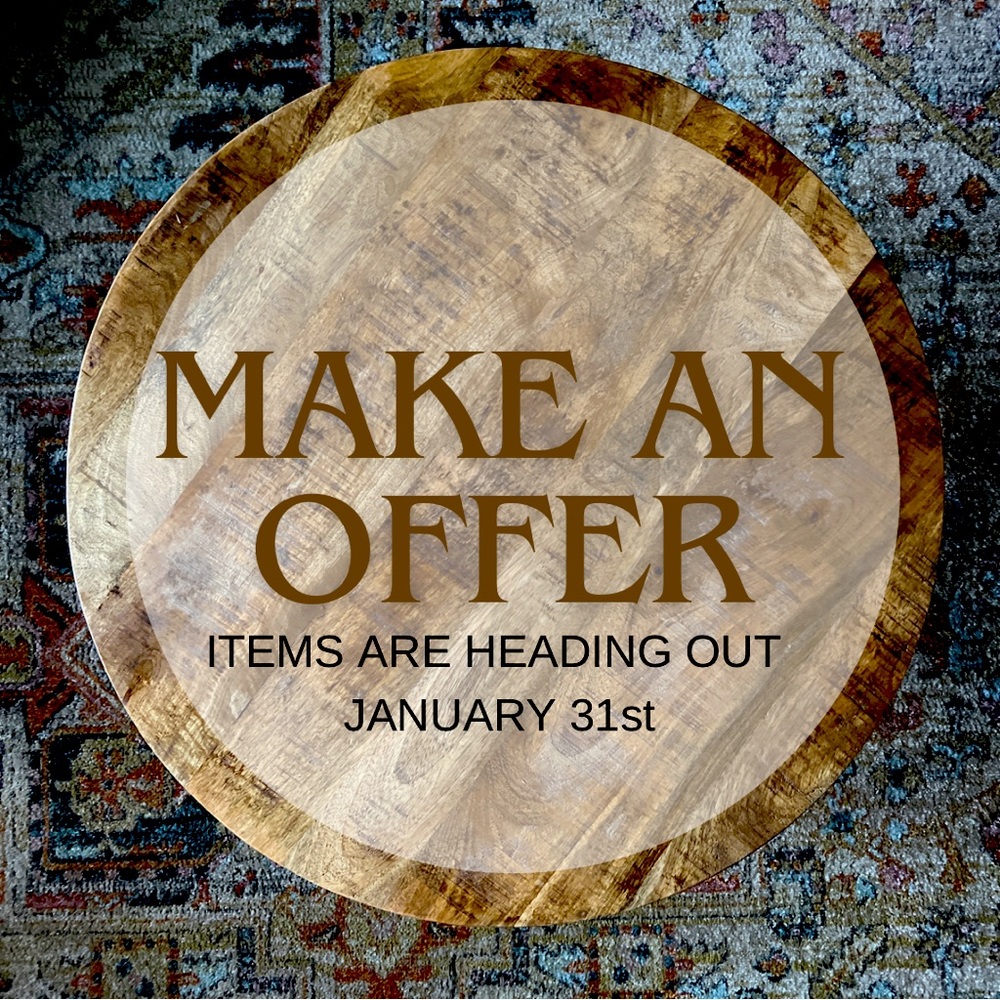 Make any offer!! Purging inventory by end of month sell or no sell 🤩